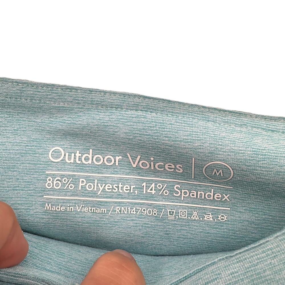 Outdoor Voices Blue TechSweat Blue Athletic Leggings // M - Picture 6 of 8